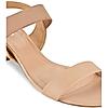 Rocia Beige Women Block Heel Sandals