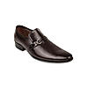 Regal Mens Maroon Textured Leather Formal shoes