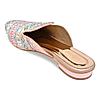 Rocia Rose Gold Women Hand Embroidered Mojris