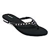 Rocia Black Women Diamante Flats