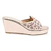 Rocia Rose Gold Women Embroidered Wedges