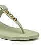 Sole Threads Womens Green Summer Sandals