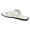 Regal White Mens Leather Sandals