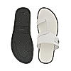 Regal White Mens Leather Sandals