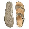 Rocia Khaki Women Comfort Flat Sandals