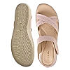 Rocia Pink Women Comfort Flat Sandals