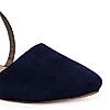 Rocia Blue Women's Cross Strap Ballerinas