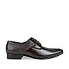 Regal Maroon Men Textured Leather Formal Lace Ups