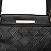 Rocia By Regal Black Women Big Woven Shoulder Bag