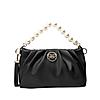 Rocia By Regal Black Women Pearl Handle Bag