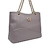 Rocia By Regal Lilac Women Woven Metal Handle Shoulder Bag