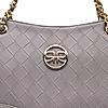 Rocia By Regal Lilac Women Woven Metal Handle Shoulder Bag