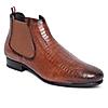 GABICCI TAN MEN PATRICK CHELSEA LEATHER BOOTS