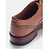 GABICCI TAN MEN ARISTA LONGWING BROGUE FORMAL LACE UP LEATHER SHOES