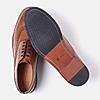 GABICCI TAN MEN ARISTA LONGWING BROGUE FORMAL LACE UP LEATHER SHOES