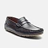 GABICCI BROWN MEN LE MANS-G LEATHER LOAFERS