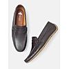 GABICCI BROWN MEN LE MANS-G LEATHER LOAFERS