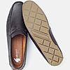 GABICCI BROWN MEN LE MANS-G LEATHER LOAFERS