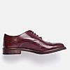 GABICCI BURGUNDY MEN ARISTA LONGWING BROGUE FORMAL LACE UP LEATHER SHOES