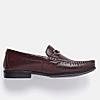 GABICCI BROWN MEN BOYLE LEATHER LOAFERS