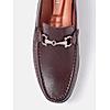 GABICCI BROWN MEN BOYLE LEATHER LOAFERS