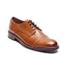 GABICCI TAN MEN ARISTA DERBY FORMAL LACE UP LEATHER SHOES