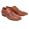 GABICCI TAN MEN DEBONAIR DERBY FORMAL LACE UP LEATHER SHOES