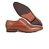 GABICCI TAN MEN DEBONAIR DERBY FORMAL LACE UP LEATHER SHOES