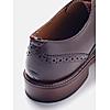 GABICCI BROWN MEN ARISTA LONGWING BROGUE FORMAL LACE UP LEATHER SHOES