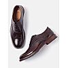 GABICCI BROWN MEN ARISTA LONGWING BROGUE FORMAL LACE UP LEATHER SHOES