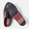 GABICCI BROWN MEN ARISTA LONGWING BROGUE FORMAL LACE UP LEATHER SHOES