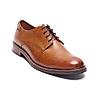 GABICCI TAN MEN ARISTA PLAIN DERBY FORMAL LACE UP LEATHER SHOES