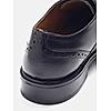 GABICCI BLACK MEN ARISTA OXFORDS FORMAL LACE UP LEATHER SHOES