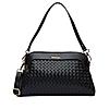 Rocia By Regal Black Women Woven Handbag