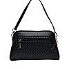 Rocia By Regal Black Women Woven Handbag