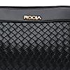 Rocia By Regal Black Women Woven Handbag