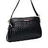 Rocia By Regal Black Women Woven Handbag