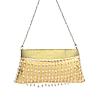 Rocia By Regal Gold Women Pearl Embellished Brocade Clutch