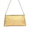 Rocia By Regal Gold Women Pearl Embellished Brocade Clutch