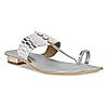 Rocia Silver Women Casual Kolhapuri Flats