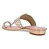 Rocia Rose Gold Women Casual Kolhapuri Flats