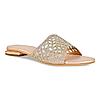 Rocia Rose Gold Women Diamond Embellished Sliders