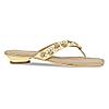 Rocia Gold Women Hand Embroidered Flats