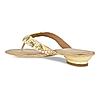 Rocia Gold Women Hand Embroidered Flats