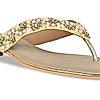 Rocia Gold Women Hand Embroidered Flats