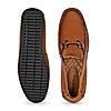 Imperio By Regal Tan Men Leather Comfort Loafers