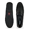 Regal Black Men Casual Buckled Loafers