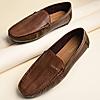 Regal Tan Men Textured Casual Driving Loafers