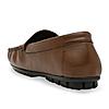 Regal Tan Men Textured Casual Driving Loafers