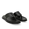 Regal Black Men Casual Leather Sandals